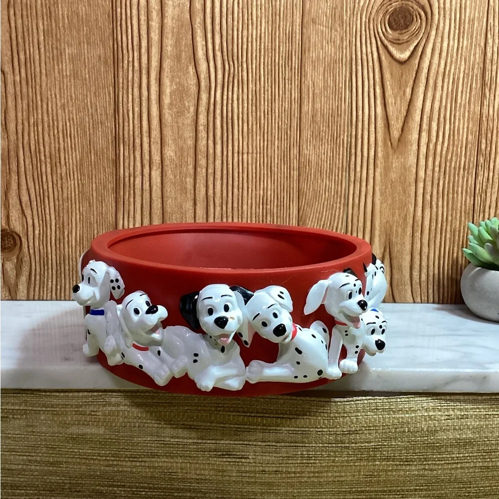 Vintage Friskies Alpo Disney 101 Dalmatians Dog Bowl